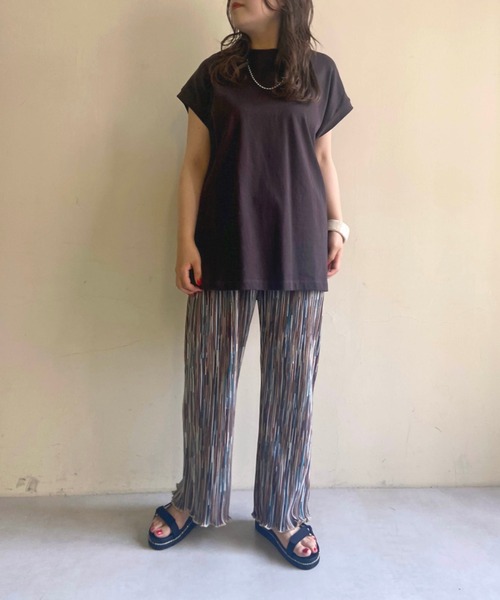 prose verse(プロズヴェール)の「柄アソートプリーツパンツ(その他パンツ・レディース・ブルー/ブラウン/オフホワイト・フリ-)」の20枚目の写真