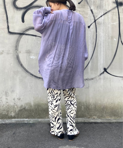 prose verse(プロズヴェール)の「柄アソートプリーツパンツ(その他パンツ・レディース・ブルー/ブラウン/オフホワイト・フリ-)」の11枚目の写真