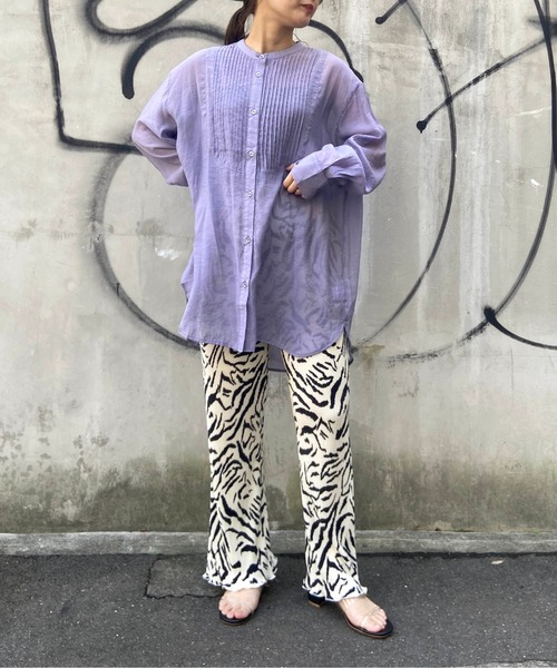 prose verse(プロズヴェール)の「柄アソートプリーツパンツ(その他パンツ・レディース・ブルー/ブラウン/オフホワイト・フリ-)」の13枚目の写真