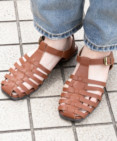 kutir（クティール）の「グラディエーター風サンダル（サンダル・レディース・ブラック/ブラウン/アイボリー・SMALL/MEDIUM/LARGE）」の3枚目の写真