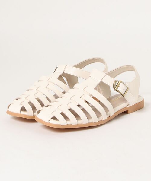 kutir（クティール）の「グラディエーター風サンダル（サンダル・レディース・ブラック/ブラウン/アイボリー・SMALL/MEDIUM/LARGE）」の11枚目の写真