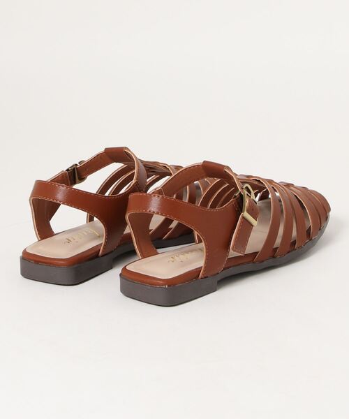 kutir（クティール）の「グラディエーター風サンダル（サンダル・レディース・ブラック/ブラウン/アイボリー・SMALL/MEDIUM/LARGE）」の10枚目の写真