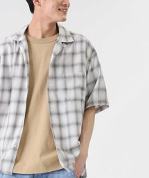 BACK NUMBER | 【BACK NUMBER】オンブレオープンカラーシャツ(シャツ/ブラウス)