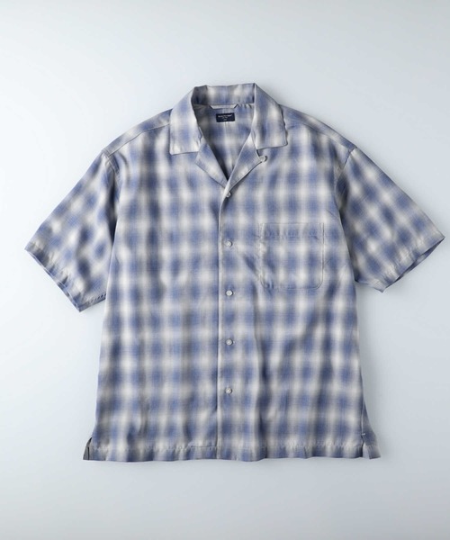 BACK NUMBER(バックナンバー)の「【BACK NUMBER】オンブレオープンカラーシャツ(シャツ/ブラウス・メンズ・グレー/ブラック/ブルー・M/L/XL)」の8枚目の写真