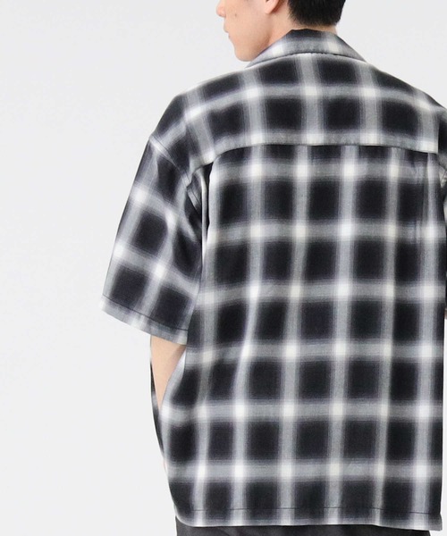 BACK NUMBER(バックナンバー)の「【BACK NUMBER】オンブレオープンカラーシャツ(シャツ/ブラウス・メンズ・グレー/ブラック/ブルー・M/L/XL)」の16枚目の写真