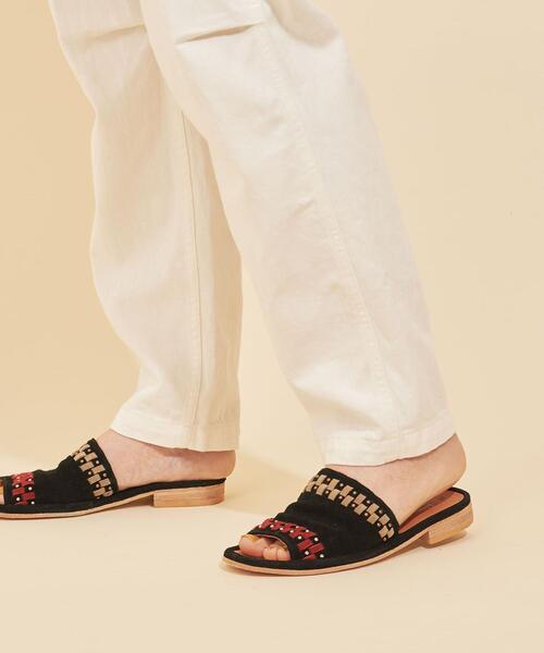 BEAUTY&YOUTH UNITED ARROWS(ビューティーアンドユースユナイテッドアローズ)の「【別注】<SOUTH POINT>カーゴパンツ ∴(カーゴパンツ・レディース・ホワイト/オリーブ・S/M)」の9枚目の写真