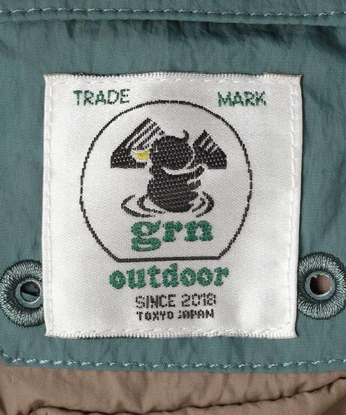 grn（ジーアールエヌ）の「【キッズ】〔別注〕TJ EX grn outdoor（ジーアールエヌ アウトドア）フェイクポーチTEE / Tシャツ（Tシャツ/カットソー・キッズ・ホワイト/オリーブ・S 125-135cm/XS 105-115cm）」の8枚目の写真