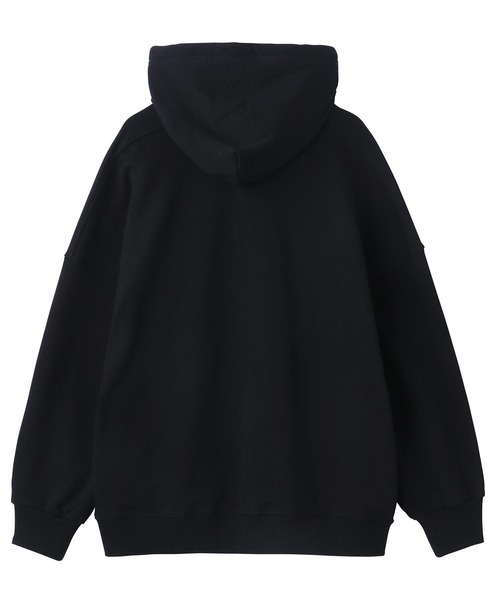 MILKFED.（ミルクフェド）の「ARCH LOGO PATCH HOODED TOP（パーカー・レディース・ネイビー/ブラック/オフホワイト/ブラウン・ONE SIZE）」の12枚目の写真