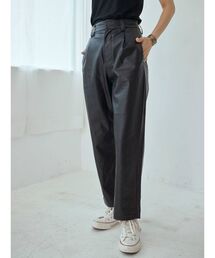 Ungrid | エコレザーデザインパンツ(その他パンツ)