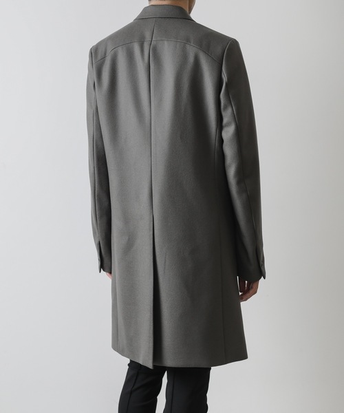 ATTACHMENTアタッチメント21aw ウールメルトンチェスターコート1新品 ATTACHMENT（アタッチメント）の「ダブルメルトン シングルブレス