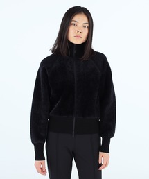 Y-3（ワイスリー）の「W CLASSIC VELVET KNIT FZ SWEATER（ニット