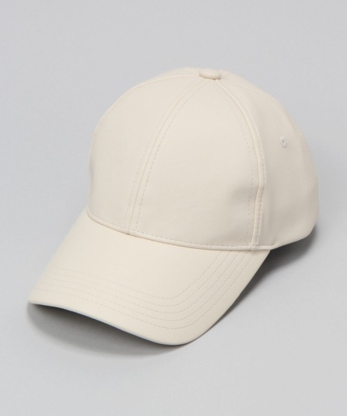 JEANASIS（ジーナシス）の「【YOGA】レザーキャップ/954949（キャップ・レディース・ホワイト/ブラック・FREE）」の10枚目の写真
