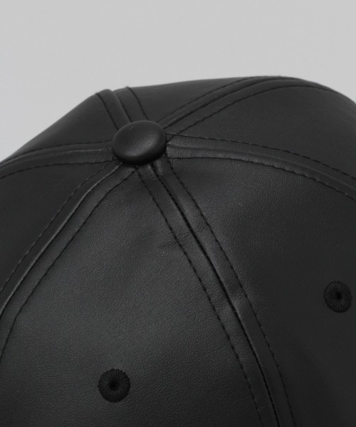 JEANASIS（ジーナシス）の「【YOGA】レザーキャップ/954949（キャップ・レディース・ホワイト/ブラック・FREE）」の16枚目の写真