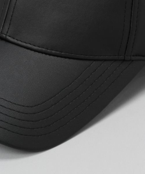 JEANASIS（ジーナシス）の「【YOGA】レザーキャップ/954949（キャップ・レディース・ホワイト/ブラック・FREE）」の9枚目の写真