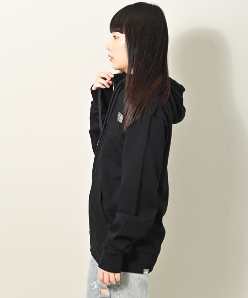 THE NORTH FACE（ザノースフェイス）の「THE NORTH FACE (ザ・ノース フェイス) THE NORTH FACE OPEN GATE FZHOOD LIGHT 裏毛ジップパーカー（パーカー・レディース・ブラック・S/M/L）」の10枚目の写真