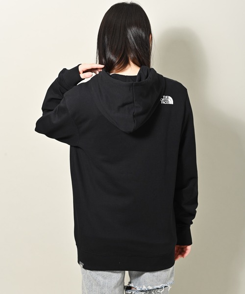 THE NORTH FACE（ザノースフェイス）の「THE NORTH FACE (ザ・ノース フェイス) THE NORTH FACE OPEN GATE FZHOOD LIGHT 裏毛ジップパーカー（パーカー・レディース・ブラック・S/M/L）」の6枚目の写真