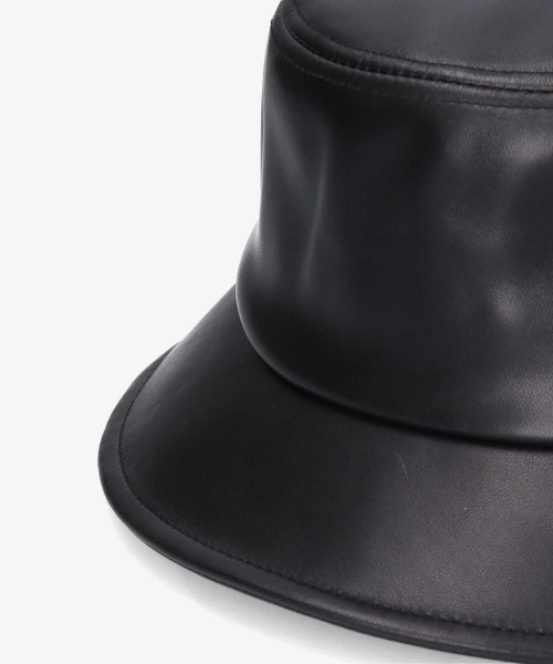 帽子 OVERRIDE LAMB LEATHER CASQUETTE VOBOOM Lambskin Leather Ivy Newsboy Caps 6 Panel Cabbie