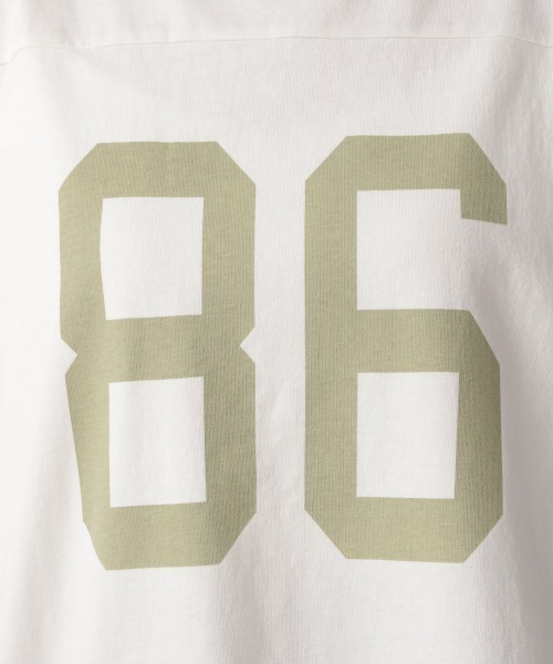 LOWRYS FARM（ローリーズファーム）の「ナンバリングノースリーブ　958893（Tシャツ/カットソー・レディース・オフホワイト/アイボリー/ネイビー・FREE）」の12枚目の写真