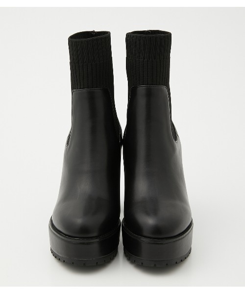 MOUSSY 靴 AZUL by moussy｜ソックスヒールブーツ | Rakuten Fashion(楽天