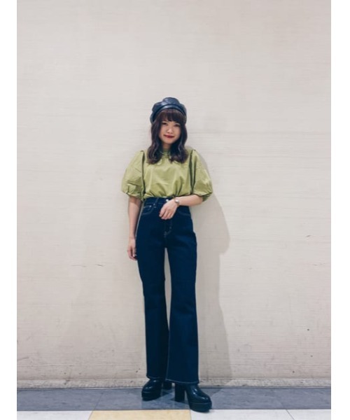 AZUL by moussy（アズールバイマウジー）の「SOCKS HEEL BOOTS/ソックスヒールブーツ（ブーツ・レディース・ブラック・SMALL/MEDIUM/LARGE）」の17枚目の写真