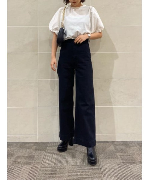 AZUL by moussy（アズールバイマウジー）の「SOCKS HEEL BOOTS/ソックスヒールブーツ（ブーツ・レディース・ブラック・SMALL/MEDIUM/LARGE）」の10枚目の写真