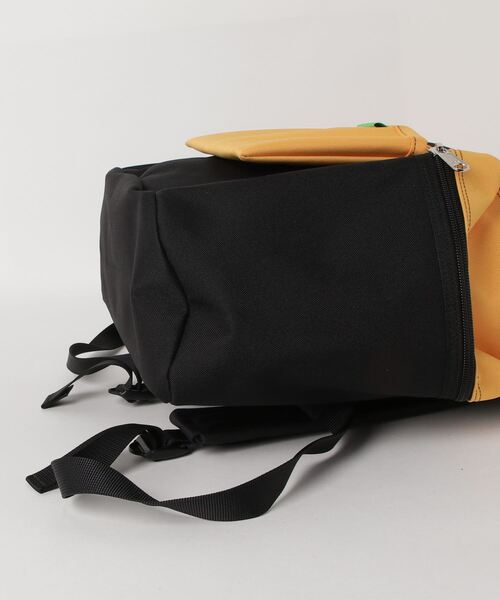 PORTER(ポーター)の「【PORTER】UNION RUCKSACK(バックパック/リュック・メンズ・ブラック/イエロー・FREE)」の4枚目の写真