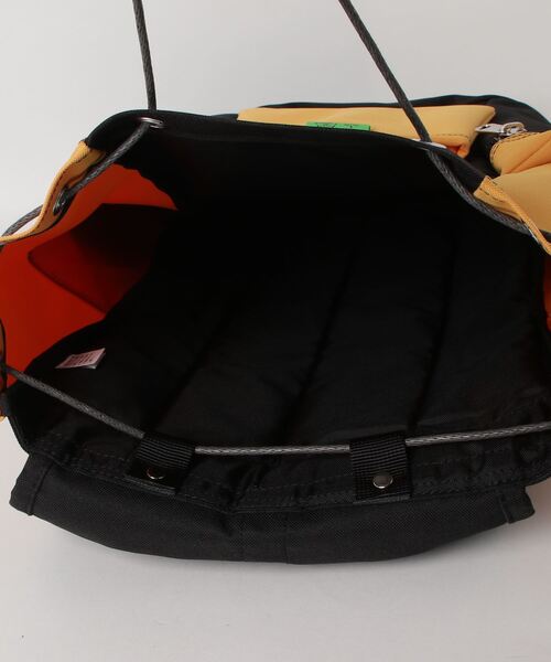 PORTER(ポーター)の「【PORTER】UNION RUCKSACK(バックパック/リュック・メンズ・ブラック/イエロー・FREE)」の5枚目の写真