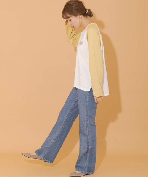 URBAN RESEARCH Sonny Label(アーバンリサーチサニーレーベル)の「フレアデニム(デニムパンツ・レディース・インディゴブルー/ライトインディゴブルー・24/25/26)」の19枚目の写真