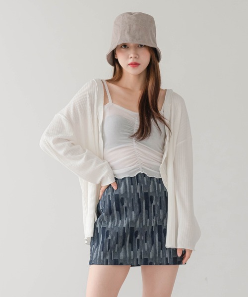 UNE MANSION（ユヌマンション）の「デイリーベーシックバケットハット（ハット・レディース・ブラック/ベージュ/アイボリー・ONE SIZE）」の5枚目の写真