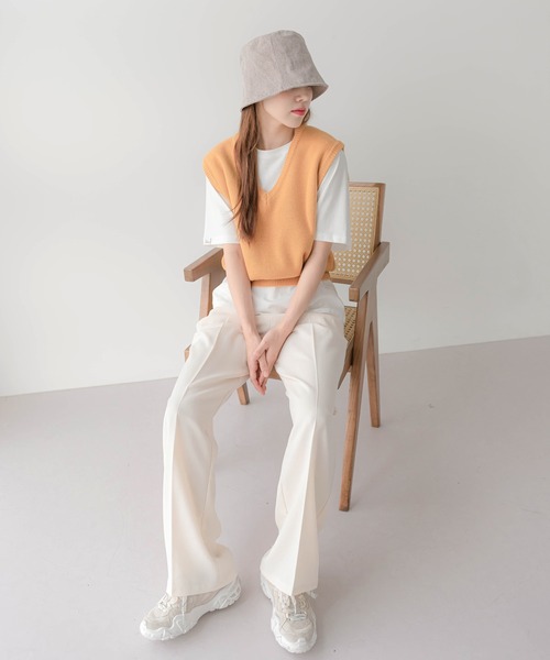 UNE MANSION（ユヌマンション）の「デイリーベーシックバケットハット（ハット・レディース・ブラック/ベージュ/アイボリー・ONE SIZE）」の19枚目の写真