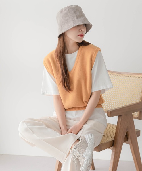 UNE MANSION（ユヌマンション）の「デイリーベーシックバケットハット（ハット・レディース・ブラック/ベージュ/アイボリー・ONE SIZE）」の12枚目の写真