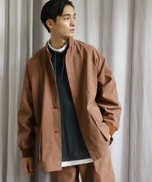 ニコアンド　prince be with M 別注　配色ブルゾン ニコアンド prince be with M 別注 配色ブルゾン