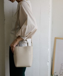 【WEB限定】MARCO BIANCHINI　2way スクエアショルダーバッグ