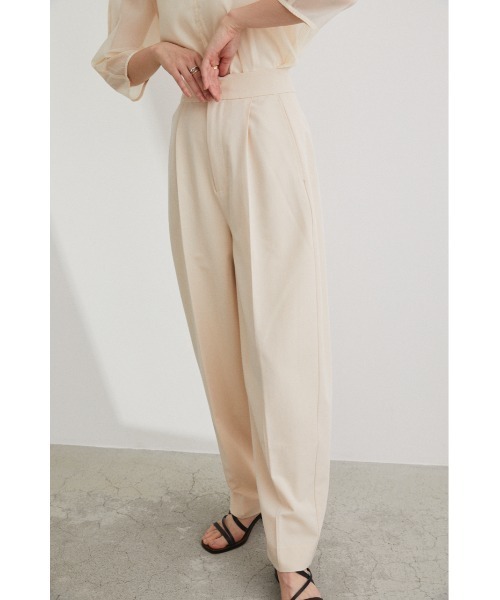 STYLEMIXER（スタイルミキサー）の「センタープレスコクーンパンツ（その他パンツ・レディース・アイボリー・SMALL/MEDIUM/X-SMALL）」の3枚目の写真