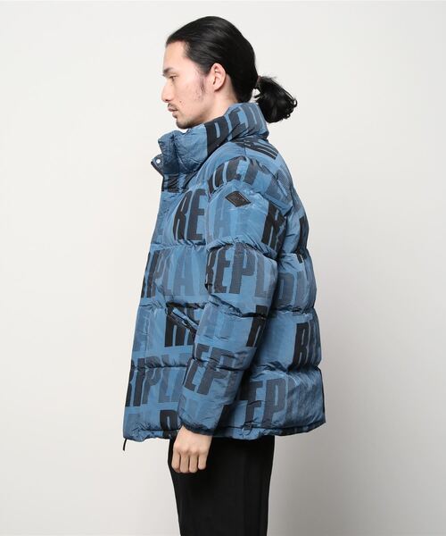 REPLAY（リプレイ）の「REPLAYマルチロゴ エコダウンジャケット