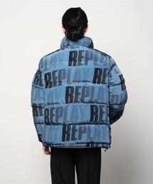 REPLAY（リプレイ）の「REPLAYマルチロゴ エコダウンジャケット