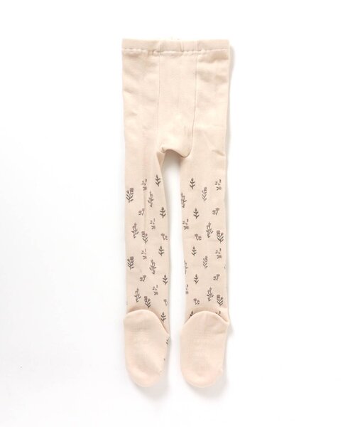 apres les cours（アプレレクール）の「お花柄タイツ（タイツ/ストッキング・キッズ・アイボリー/ライトグレー/ネイビー・110/90/140/100/120）」の10枚目の写真