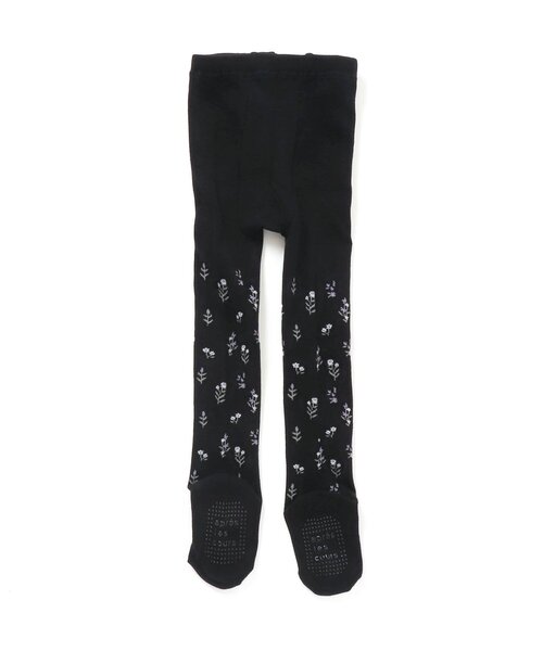 apres les cours（アプレレクール）の「お花柄タイツ（タイツ/ストッキング・キッズ・アイボリー/ライトグレー/ネイビー・110/90/140/100/120）」の12枚目の写真