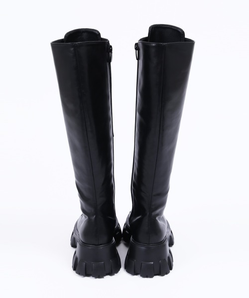 WC（ダブル シー）の「ロングデザインソールブーツ（ブーツ・レディース・ブラック・SMALL/MEDIUM）」の5枚目の写真