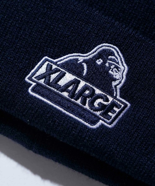 XLARGE（エクストララージ）の「XLARGE×NEWERA SLANTED OG CUFF BEANIE（ニットキャップ/ビーニー・メンズ・ブラック/ネイビー/ブラウン/グリーン・ONE SIZE）」の14枚目の写真