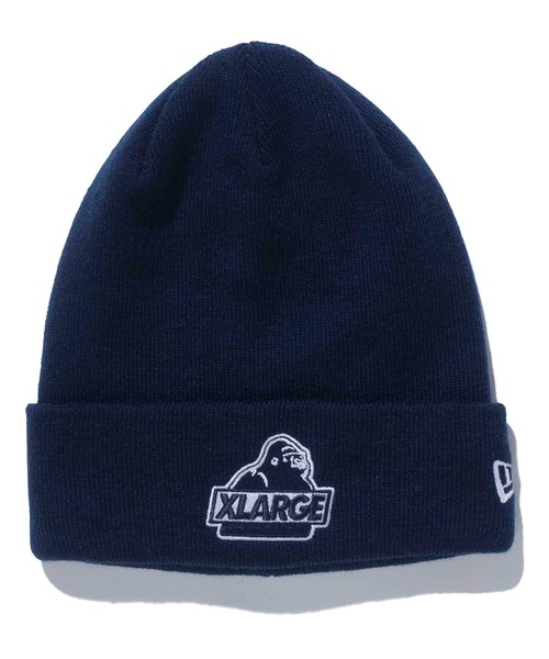 XLARGE（エクストララージ）の「XLARGE×NEWERA SLANTED OG CUFF BEANIE（ニットキャップ/ビーニー・メンズ・ブラック/ネイビー/ブラウン/グリーン・ONE SIZE）」の13枚目の写真