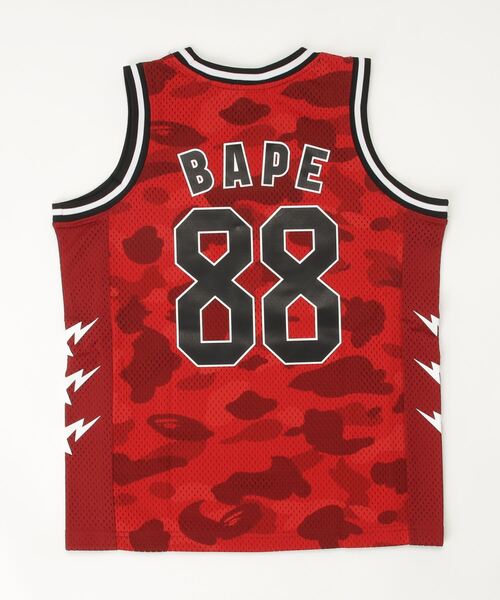 COLOR CAMO BAPE BASKETBALL TANK TOP JR