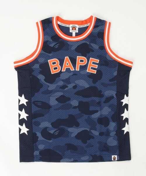 A BATHING APE（アベイシングエイプ）の「COLOR CAMO BAPE BASKETBALL