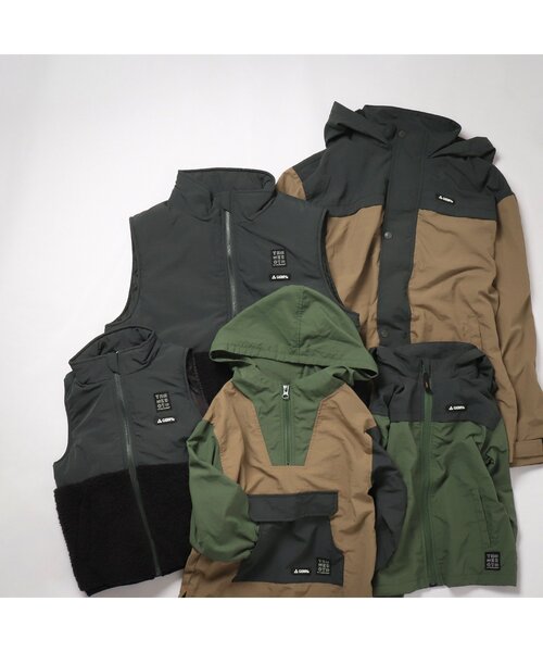 BREEZE by saori(ブリーズバイサオリ)の「WEB限定 GERRYベスト【BREEZE by saori】(ベスト・キッズ・ブラック/カーキ/ベージュ・90cm/130cm/100cm/120cm/140cm/110cm/150cm)」の14枚目の写真
