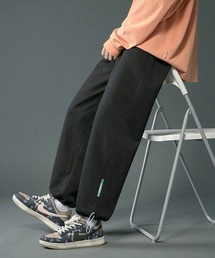 ワイドシルエット スウェットジョガーパンツ