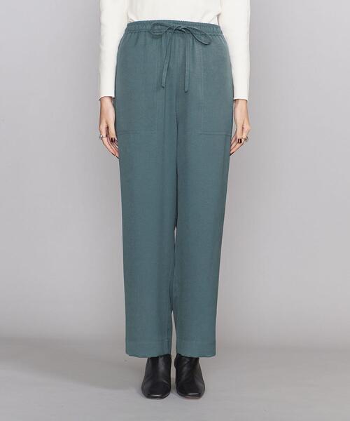 BEAUTY&YOUTH UNITED ARROWS（ビューティーアンドユースユナイテッドアローズ）の「BY タンブラーツイルパッチポケット イージー パンツ2 -ウォッシャブル-（その他パンツ・レディース・ブラック/ブラウン/コバルトブルー/オリーブ・S/M/L）」の14枚目の写真