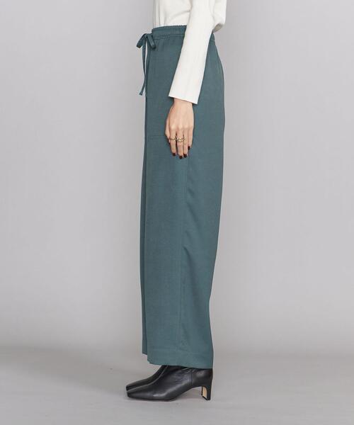 BEAUTY&YOUTH UNITED ARROWS（ビューティーアンドユースユナイテッドアローズ）の「BY タンブラーツイルパッチポケット イージー パンツ2 -ウォッシャブル-（その他パンツ・レディース・ブラック/ブラウン/コバルトブルー/オリーブ・S/M/L）」の5枚目の写真
