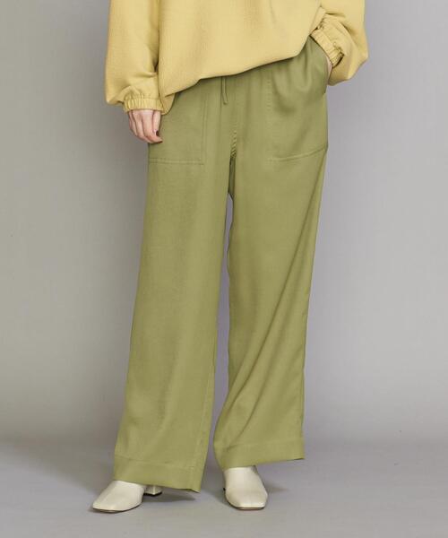 BEAUTY&YOUTH UNITED ARROWS（ビューティーアンドユースユナイテッドアローズ）の「BY タンブラーツイルパッチポケット イージー パンツ2 -ウォッシャブル-（その他パンツ・レディース・ブラック/ブラウン/コバルトブルー/オリーブ・S/M/L）」の15枚目の写真