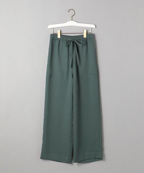 BEAUTY&YOUTH UNITED ARROWS（ビューティーアンドユースユナイテッドアローズ）の「BY タンブラーツイルパッチポケット イージー パンツ2 -ウォッシャブル-（その他パンツ・レディース・ブラック/ブラウン/コバルトブルー/オリーブ・S/M/L）」の12枚目の写真