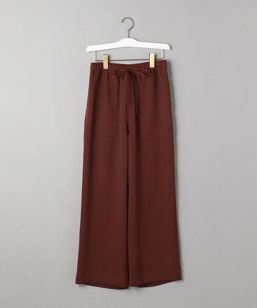 BEAUTY&YOUTH UNITED ARROWS（ビューティーアンドユースユナイテッドアローズ）の「BY タンブラーツイルパッチポケット イージー パンツ2 -ウォッシャブル-（その他パンツ・レディース・ブラック/ブラウン/コバルトブルー/オリーブ・S/M/L）」の16枚目の写真